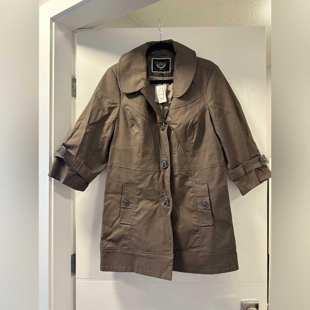 RW&CO. Brown Trench Coat